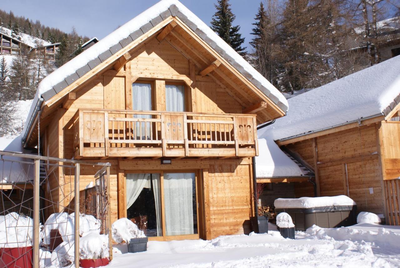 Chalet 6 Pers Avec Spa, Terrasse Plein Sud A Saint-Michel-De-Chaillol - Fr-1-393-22 Exterior foto